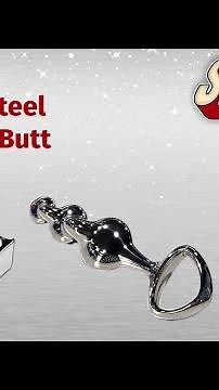 Njoy Disco Stainless Steel Contoured Butt Plug | SheVibe