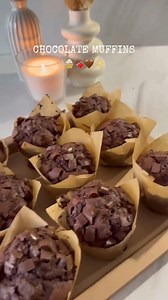 18K views · 67 reactions | CHOCOLATE MUFFINS 療✨ Ingredients...