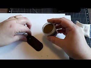 Heat Embossing on Leather