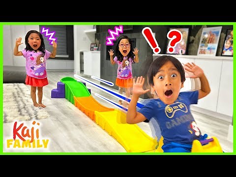 Spring Break Fun with Giant Indoor Slide and Birthday Party!