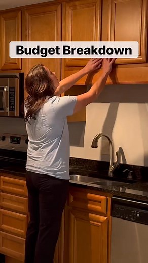 Our goal was $1000 so we were fairly close! #budgetdiy #kitchenremodel | Garrett Bowman