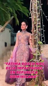 @fatimaboschfdz lucio regia y elegante durante un evento en su visita a República Dominicana desfilando para la diseñadora @gianninaazar 🇩🇴 #fatimabosch #missuniverse #viralvideos 😱😱😱💃🏻💃🏻💃🏻💃🏻imamfo do ora | José Alberto Hernandez