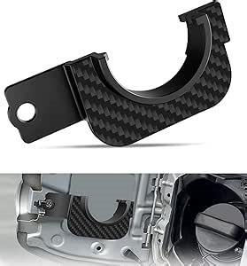 Gas Cap Holder for Tacoma: Gas Cap Holder for Toyota Tacoma Accessories 2016-2023 3rd Gen Tacoma 2016 2017 2018 2019 2020 2021 2022 2023 Real Carbon Fiber for Tacoma Interior Accessories