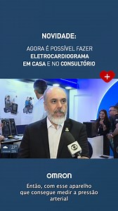 322 reactions · 103 shares | Novidade: agora é possível fazer eletrocardiograma no consultório e em casa! O exame fica pronto em segundos e você ainda pode aferir a pressão usando o mesmo aparelho. Conheça agora o OMRON Complete, o primeiro 2 em 1 do mercado! | Omron Healthcare | Facebook