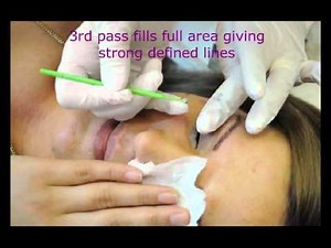 Permanent eyeliner - Makeup - Before and After - Tutorial 2 - Before After