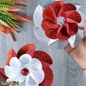 Very easy foam flowers in a few minutes 🫶🌹 | Yeliz Craft & Creative Ideas