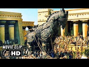 Trojan Horse Scene | TROY (2004) Brad Pitt, Movie CLIP HD