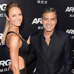 George Clooney and Stacy Keibler Attend Argo Premiere Amid Breakup Rumors