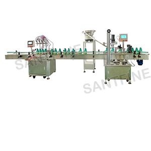 [Hot Item] Customize Full Automatic Liquid Soap Juice Bottling Packing Machinery Detergent Bottle Filling Capping Sealing Line Toilet Cleaner Packaging Labeling Machine