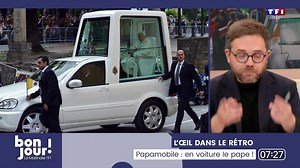 Papamobile, en voiture le pape !