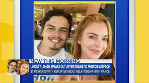 Lindsay Lohan Claims Russian Fiance Is Assaulting Her