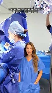 Vaginoplasty + Labiaplasty procedure by Dr. Dimitriadi 💉 #gynaecology
