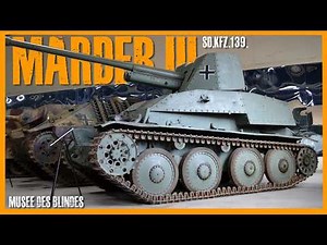Marder III - walkaround - Saumur Tank Museum.