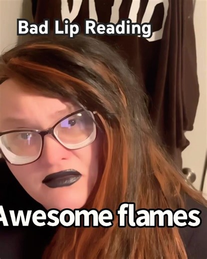 Bad Lip Reading - Awesome flames #badlipreading #gibberish #comedy