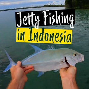 Fishing From A Jetty In Indonesia 🎣 | Cavy Fishing