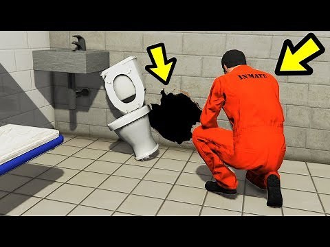 GTA 5 - ULTIMATE PRISON BREAK!! (Can We Escape?)