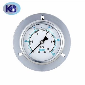 [Hot Item] Pressure Gauge with Adjustable Pointer (without filling) 0-28 Kg/Cm2 with Psi 100mm Dial