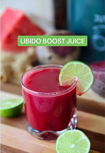 LIBIDO BOOST JUICE 🔥 Blood flow. Energy. Drive. 🫚 Beet — boosts nitric oxide & stamina 🍉 Watermelon — citrulline for circulation where it counts 🫚 Ginger — fires up testosterone & metabolism 🍋 Lime — alkalizes & balances it all Cold pressed in the JUTO Slow Cold Press Juicer so every nutrient stays fully intact. #libido #libidoboosting #beetjuice #testosterone #jutojuicer