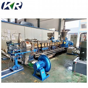 [Hot Item] 20%-80�CO3 Filler Masterbatch Air-Cooling Pelletizing Machine