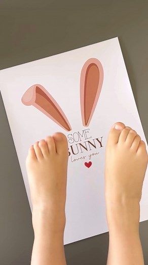 1.8K views | Some bunny loves you ❤️ Easter craft made easy - PRINT & CREATE #printitoff #easter #eastercraftsforkids #eastercrafts #eastercraft #easterart #EasterActivities #easterfun #easterbunny #somebunnylovesyou #footprint #footprintart #babyfeet #toddleractivities #firsteaster | Print.it.off Handprint + Footprint Art Made Easy | Facebook