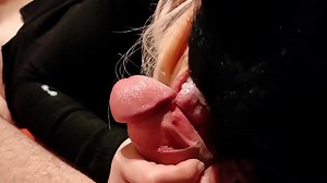 Teen Girlfriend Sucks My Dick - Amateur Female POV Blowjob
