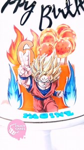Dragon ball cake #dragonball | Enjoy cakes