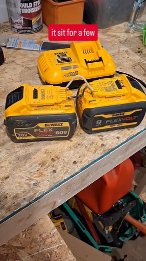 4.4K views · 3.1K reactions | How to fix a dewalt battery that won't charge. Grab another battery that works and some electrical wire. Place the wire into the B- contact on both batteries and do the same with th3 B+ contact. Let it sit for a few seconds, this will jump the bad battery and allow the charger to recognize and charge it. #dewalttools #dewaltbattery #tooltips #homerenos #diyprojects | Meyers.makes | Facebook