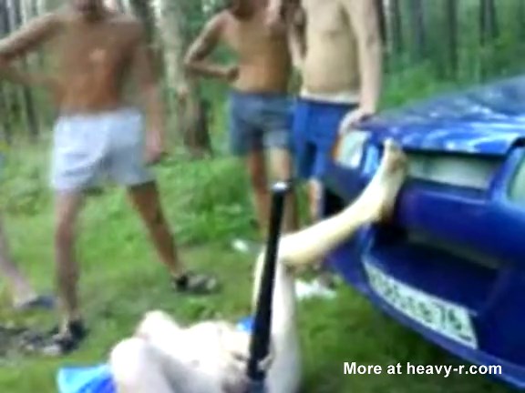 Drunk Girl Tries To Fuck A Baseball Bat