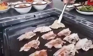 2.4K views · 19 reactions | Samgyeopsal. What is samgyeopsal? Literally it means three fold meat.It is extremely popular in Korean BBQ dish- because the cooking and eating is done at the table, it's really social and a great party food. Have it here at Mr.Kimchi Korean Restaurant located inside Vista Real Hotel | Mr. Kimchi Tagaytay | Facebook