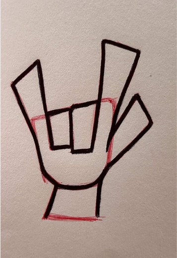How to Draw Easy Cartoon Hands #howtodraw #draw #drawing #sketch #cartoon
