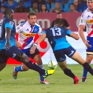 1.2K views · 18 reactions | Bulls centre JJ Engelbrecht gives Stormers scrumhalf Nick Groom heavy whiplash with a late challenge after the kick #rugby #SuperRugby #makeyourmark | Grubbr | Facebook