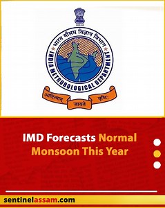 The Indian Meteorological Department forecasts normal monsoon for this year. According to the Southwest Monsoon season rainfall forecast rainfall from June to September is likely to be 96 per cent of the long period average, LPA. About 83.5 cm rainfall will occur during June to September, which comes under normal category. During Southwest Monsoon, normal rain is likely over many parts of the peninsular region, adjoining east central, northeastern regions and some parts of northwest India. Norma