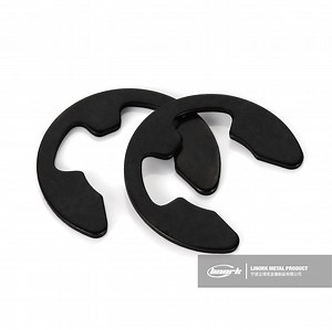[Hot Item] E-Clip Circlip External Retaining Ring 65mn/ C67s Spring Steel Circlip Black Phosphated