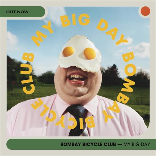 Today, British guitar band Bombay Bicycle club are very excited to release their sixth album, My Big Day! https://bombaybicycleclub.lnk.to/MyBigDay The record features an eclectic host of guest vocalists that perfectly encapsulates the breadth of the band’s widespread appeal, including Chaka Khan (@chakakhan), Damon Albarn (@damonalbarn), Jay Som (@jaysomband), Nilüfer Yanya (@niluferyanyaaaaaa) and Holly Humberstone (@hollyhumberstone). Frontman Jack Steadman sits on both sides of the glass for
