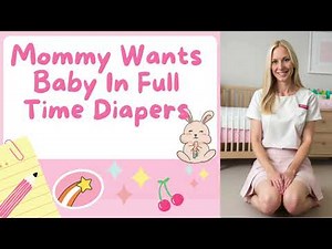 AB/DL Full Roleplay Audio Episode - Mommy Wants Baby In Full Time Diapers (FULL)
