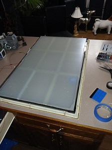 Smart PDLC Window Privacy Film: White Matt Tint - 37x36" - Etsy