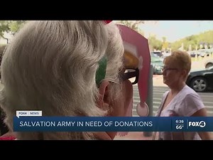 Salvation Army in need of donations