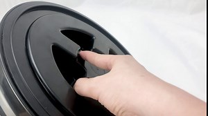 QWORK 5 Gallon Screw Seal Lids for Plastic Bucket (Two Lids)