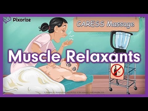 Muscle Relaxants Mnemonic for Nursing Pharmacology (NCLEX)