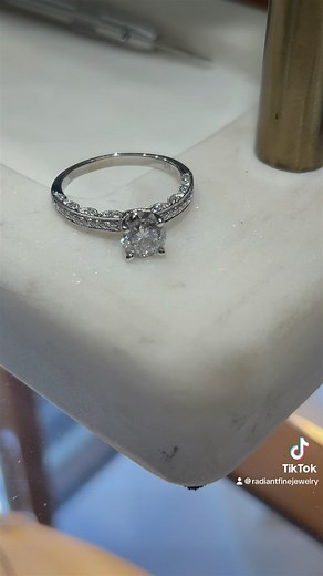 💍✨ Behind the Scenes at Radiant Fine Jewelry ✨💍 Witness the magic as we set this breathtaking diamond into a custom engagement ring. Every step is a testament to our commitment to craftsmanship and excellence. From hand-selecting the perfect stone to meticulously setting it in place, we pour our passion and expertise into creating a piece that symbolizes everlasting love. 💖 Stay tuned to see the final reveal of this stunning engagement ring! #BehindTheScenes #EngagementRing #DiamondSetting #J