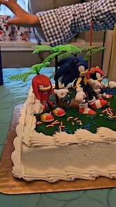 He loves his Sonic the Hedgehog cakes and Balloons #sonicthehedgehogcake #birthdaycake #soniccake #sonicthehedgehog #birthdaycelebration #birthdaygift #5thbirthday | Vie Perez
