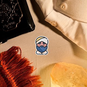 Imam Sticker | Ramadan Stickers | Vinyl Stickers for Notebook, Water Bottle, Laptop, Phone | Cute Stickers | Cute Emoji Stickers - Etsy UK