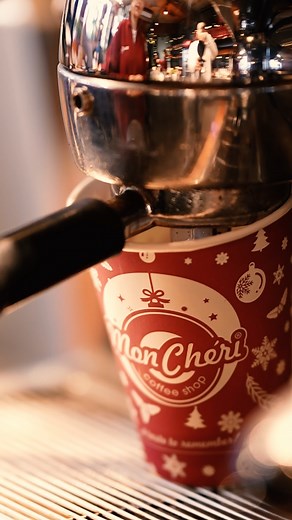 Where are you at? Drinking all the festive things at Mon Cheri.❄️ | Mon Chéri - Coffee Shop