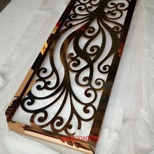 [Hot Item] 304 Decorative Color Stainless Steel Folding Screen Home Decoration Items Room Divider Price