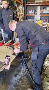 Get easily bevelled edges with our Pro Edger 😎 It attaches to your grinder, giving you bevelled and bullnosed edges 👌 #RUBItools #Tiling #PorcelainTiles #TilingTools #RUBIUK #fyp | RUBI UK & Ireland
