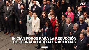 Inician foros para la reducción de jornada laboral a 40 horas La Secretaría del Trabajo y Previsión Social arrancó este jueves el primero de los siete foros para reducir la jornada laboral de 48 a 40 horas semanales; la propuesta contempla que la disminución se lleve a cabo de manera paulatina hasta 2030. El primer foro se celebró en el Museo Nacional de Arte (Munal) y asistieron representantes empresariales, de trabajadores y autoridades. La subsecretaria de Empleo y Producción Laboral, Quía Ch
