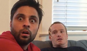 When you accidentally touch your buddy's junk... Ray William Johnson | Ray William Johnson