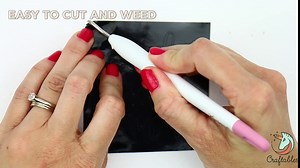 Craftables Permanent Adhesive Vinyl 12" x 12" Sheets ((10) 12" x 12" Sheets, Matte White)