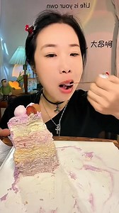48K views · 1.1K reactions | French Mille Crepe Cake and Chocolate Lava Crepe Cake | Delicious Eats | Jiao Asmr | Jiao Asmr | Facebook