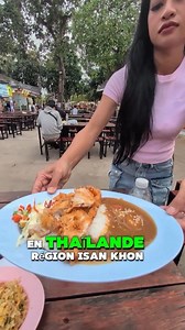 Combien ça coûte de manger à Ton Tann en Thaïlande ? 🇹🇭 #thailande #olbthai #khonkaen | OLB Thaï